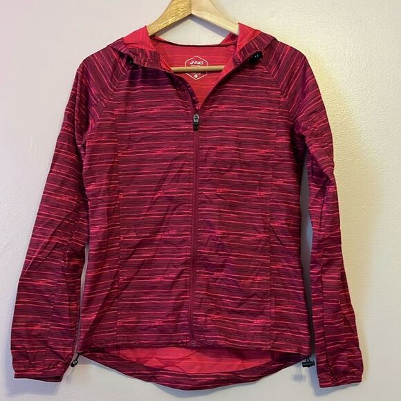ASICS Women's Lightweight Running Athletic Full Zip Packable Jacket Size XS - Picture 1 of 12
